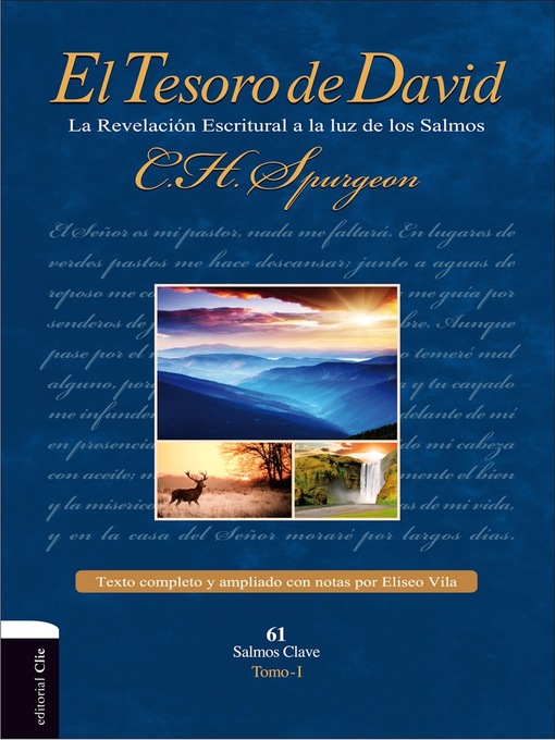Title details for El Tesoro de David by Charles Haddon Spurgeon - Wait list